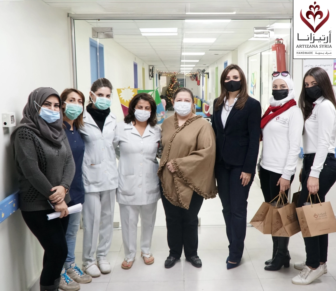Visit to the Children’s Hospital for Cancer Patients /Damascus, Syria / December 24, 2020